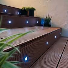 10 Spots Encastrables Bilis Lumiere Bleue Led Integree Castorama In 2020 Backyard Retaining Walls Exterior Lighting Garden Stairs