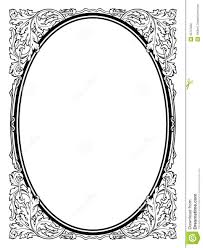 Photos Cadre Baroque Ovale Dessin Cadre Baroque Cadre Baroque