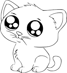 Coloriage Chat Manga A Imprimer Coloriage Chaton Comment Dessiner Un Chat Coloriage Chat
