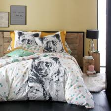 Housse De Couette Coton Ours 3 Suisses Housse De Couette Linge De Maison Linge De Lit