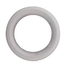 Anneaux Barre De Vitrage 10 Mm Metal Blanc Inspire Anneau Metal Et Blanc