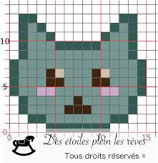 Chat Kawaii Pixel Art Breien En Haken Strijkkralen Haken