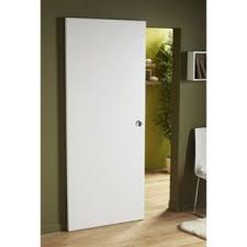 Ensemble Porte Coulissante Lily Mdf Laque Avec Le Rail Secret En Aluminium Leroy Merlin Porte Coulissante Porte Salle De Bain Rail Coulissant