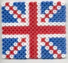 Angleterre Motifs Perles Hama Drapeau Angleterre Et Perle A Repasser Modeles