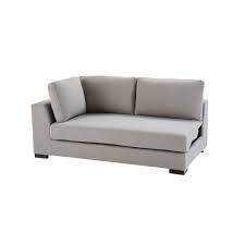 Angle Gauche De Canape Lit En Cuir Blanc Maisons Du Monde Canape Angle Convertible Canape Convertible Lit En Cuir Blanc