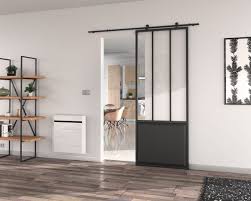 Porte Coulissante D Atelier Industrial Larg 83 Cm Brico Depot Porte Coulissante Rail Porte Coulissante Porte Coulissante Verriere
