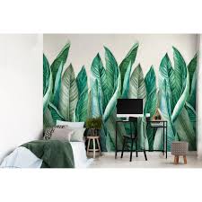 Papier Peint Vinyle Motif Feuillage Vert Avec Images Papier Peint Papier Peint Vinyle Papier Peint Motif