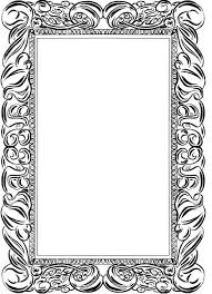 J Dessine Des Cadres De Style Baroque La Planete De Pob Cadre Baroque Dessin Couleur Cadres