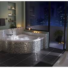 Baignoire Balneo D Angle Thala Confort Bi Systeme Avec Tablier 135 X 135 Cm Leroy Merlin Baignoire Angle Salle De Bain Jacuzzi Idee Salle De Bain