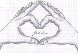 Dessin Facile Beau Dessin Main Coeur Main Dessins Faciles
