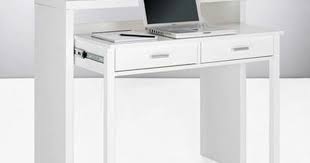 Table Bureau Extensible Coloris Blanc Brillant Dimensions 98 6 X 86 9 X 36 70 Cm De Profondeur Bureau Extensible Console Bureau Console Extensible
