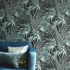 Papier Peint Intisse Feuillage Vert Leroymerlin Papierpeint Wallpaper Ideedeco Madecoamoi Papier Peint Papier Peint Intisse Tableaux Design D Interieur