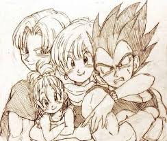 Vegeta Bulma Trunks Dragon Ball Super Buscar Con Google Dragon Ball Artwork Dragon Ball Anime Dragon Ball