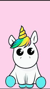 Pin De Isabelle Da Silva Em Tapety Desenhos Kawaii Papel De Parede De Unicornio Unicornios Fofos