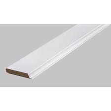 Plinthe Medium Mdf Mouluree Revetu Melamine Blanc 19 X 120 Mm L 2 2 M Plinthe Mdf Plinthes Plinthe Bois