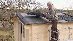 Realiser Une Toiture D Abri De Jardin Tuto Brico Avec Robert Youtube