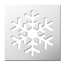 Pochoir Deco Flocon De Neige Flocon De Neige Diy Flocons De Neige Pochoir Noel