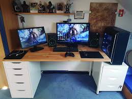 Gaming Computer Desk Computer Desk Gaming En 2020 Con Imagenes Juegos De Computadora Muebles Para Pc Computadora De Juegos