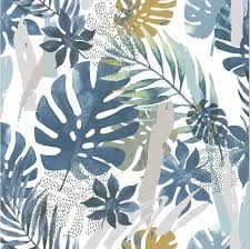 Papier Peint Vinyle Sur Intisse Wonderland Bleu Castorama Decoration Amenagement Ideesdeco Tendancede Papier Peint Papier Peint Vinyle Papier Peint Motif