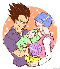 Vegeta Family Dragon Ball Z Vegeta And Bulma Anime Family