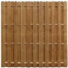 Vidaxl Panneau De Cloture Avec Planches Intercalees Bois Fsc Cloture De Jardin Panneau De Cloture Cloture Jardin Cloture Bois