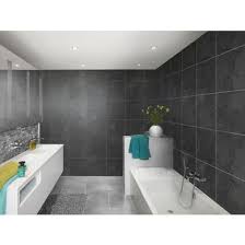 Lambris Adhesif Pvc Element Premium Noir Ardoise Pvc Salle De Bain Lambris Pvc Salle De Bains Lambris