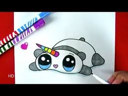 Comment Dessiner Une Baleine Licorne Kawaii Dessin Kawaii Et Facile Youtube Kawaii Licorne Dessin Kawaii Panda Dessin Kawaii