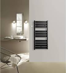 Seche Serviettes Electrique A Inertie Fluide Acova Madras Noir 500w Seche Serviette Electrique Seche Serviette Serviettes