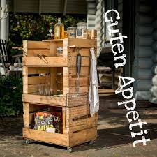 Grill Beistelltisch Aus Holzkisten Bauen Diy Grill Diy Wooden Crate Barbecue Sides