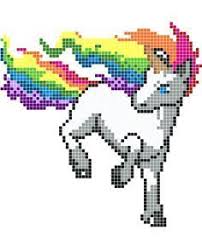 Pixel Art Lilo Grille Pixel Art Pixel Art Licorne Dessin Petit Carreau
