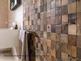 Revetement Adhesif Pour Placard With Les 25 Meilleures Idees De La Categorie Panneau Decoratif Mural Of Reve Wood Mosaic Tile Rustic Bathroom Decor Wood Mosaic