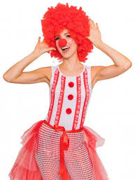 Body Clown Rot Weiss In 2020 Rot Weiss Schminken Karneval Clown Kostum Damen Clown Kostum