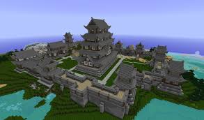 Japanese Castle Minecraft Project Minecraft Japanese House Minecraft Projects Minecraft