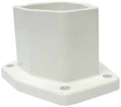 Platine Pour Poteaux Blanc Brico Depot Cloture Bois Palissade Bois Cloture Jardin
