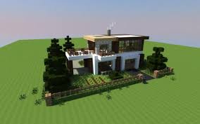 Construction D Une Maison Moderne A Minecraft Maison Zenidees En 2020 Maison Moderne Comment Construire Une Maison Construction Maison