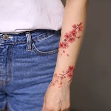 25 Modeles De Tatouages Fleurs De Cerisier Modele Tatouage Tatouage Fleur Tatouage