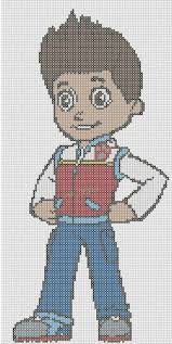 Pin By Johanne Heroux On Hama Paw Patrol Plastic Canvas Patterns Cross Stitch Patterns Paw Patrol