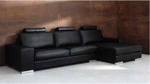 Canape D Angle 5 Places En Cuir Noir Daytona Soldes Canape Maisons Du Monde Iziva Com Sectional Couch Couch Modern Design