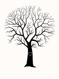 Fingerabdruck Baum Vorlage Herz Stamm Drucken Gratis Baum Vorlage Fingerabdruck Baum Baume Zeichnen