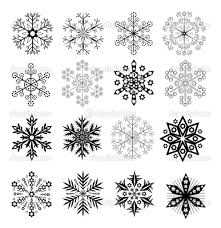 Telecharger Ensemble Noir Et Blanc De Flocons De Neige Illustration 4604663 Tatouage Flocon De Neige Flocon De Neige Flocon De Neige Dessin