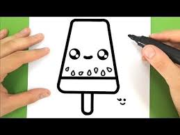 Videotuto Comment Dessiner Une Glace Pasteque Kawaii Comment Dessiner Glace Kawaii Pasteque Https Dessin Glace Comment Dessiner Dessin Anniversaire