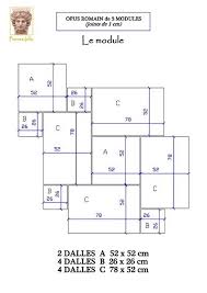 Opus Romain 3 Modules Le Module Sol En Pierre Carrelage Interieur Carrelage