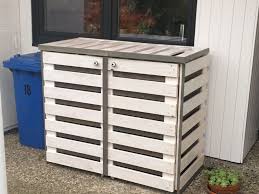 Mulltonnenbox Aus Paletten Mulltonnenbox Mulltonnenbox Selber Bauen Selber Bauen Paletten