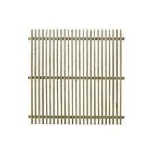 Panneau Bois Ajoure Pikasso L 180 Cm X H 180 Cm Naturel Panneau Bois Claire Voie Bois