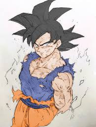 Goku Ultra Instinct Colore Anime Dragon Ball Dragon Ball Z Dragon Ball Super