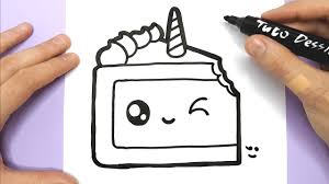Dessiner Un Gateau D Anniversaire Facile Elegant Ment Dessiner Et Colorier Un Gteau Licorne Croque En 2020 Coloriage Enfant Comment Dessiner Des Cadeaux Coloriage