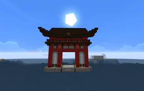 Asian Gate Minecraft Blueprints Minecraft Plans Minecraft Architecture