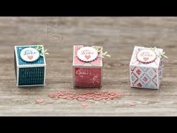 Mini Faltbox Ohne Kleben Fold Flat Mini Box No Glue Basteln Mit Stampin Up Prod Mini Geschenkbox Basteln Geschenkbox Basteln Kleine Geschenkbox Basteln