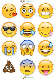 Emoji Cupcake Toppers Festa Emoji Emoji Imprimiveis Gratuitos
