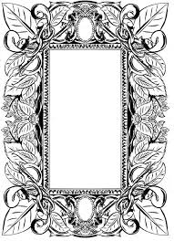 J Dessine Des Cadres De Style Baroque La Planete De Pob Cadre Baroque Baroque Cadres